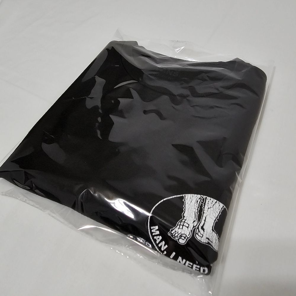 Vans 'Man, I Need Vans' Caveman Black Classic Fit T-Shirt Men's M 100% Cotton - Picture 7 of 7